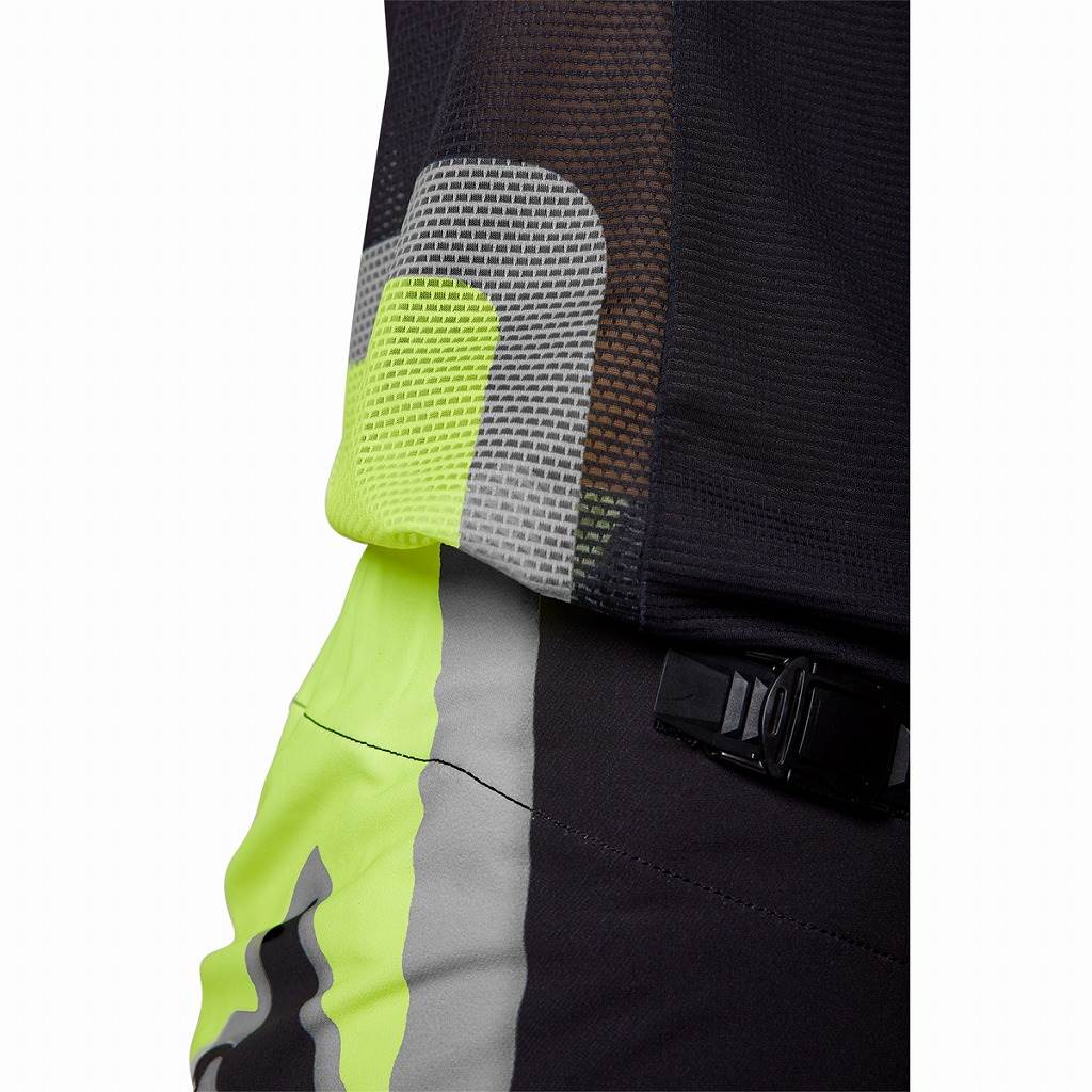 Flexair Jersey Effect Fluorescent Yellow Long Sleeve