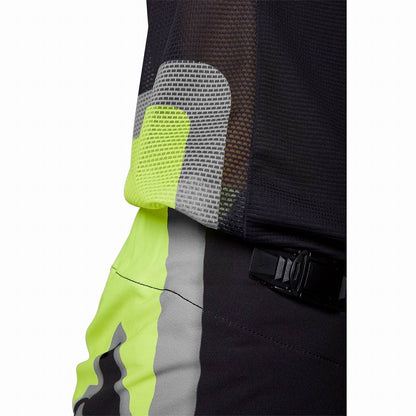 Flexair Jersey Effect Fluorescent Yellow Long Sleeve