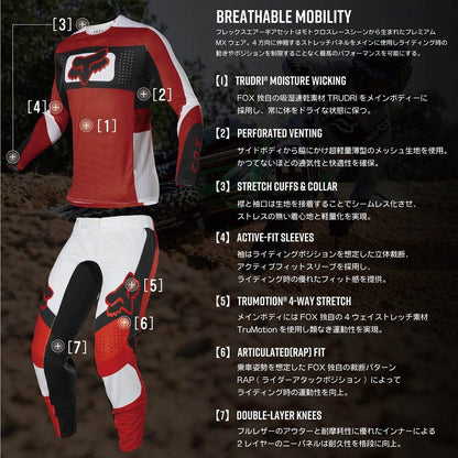 Flex Air Jersey Detonate Black Long Sleeve