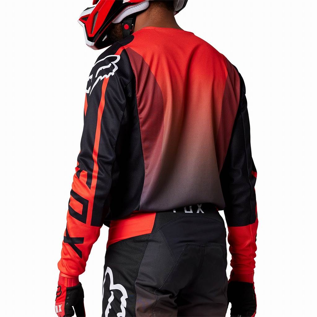 180 JSY Reed Fluorescent Red Long Sleeve