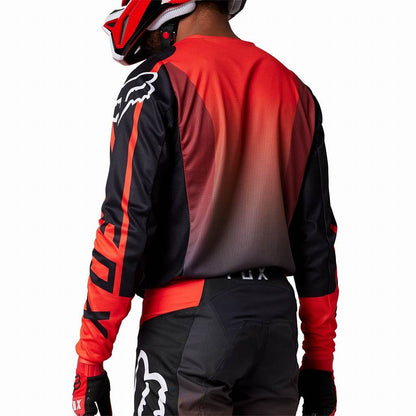 180 JSY Reed Fluorescent Red Long Sleeve