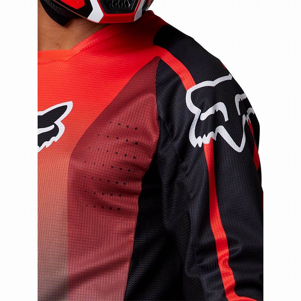 180 JSY Reed Fluorescent Red Long Sleeve