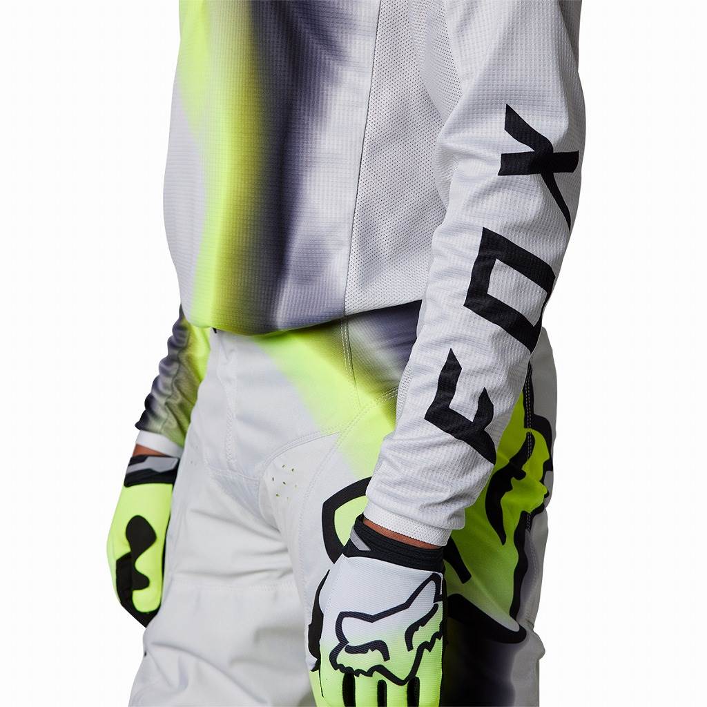 180 Toxic Flo Yellow Long-Sleeve Jersey