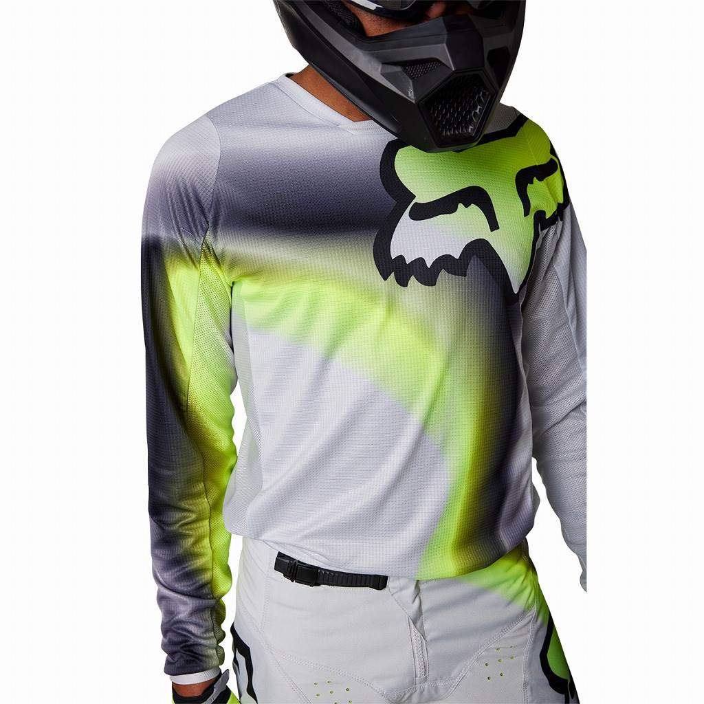 180 Toxic Flo Yellow Long-Sleeve Jersey