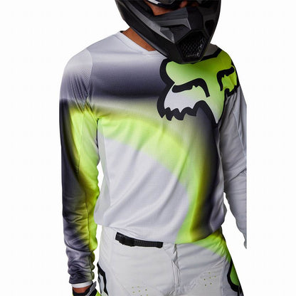 180 Toxic Flo Yellow Long-Sleeve Jersey