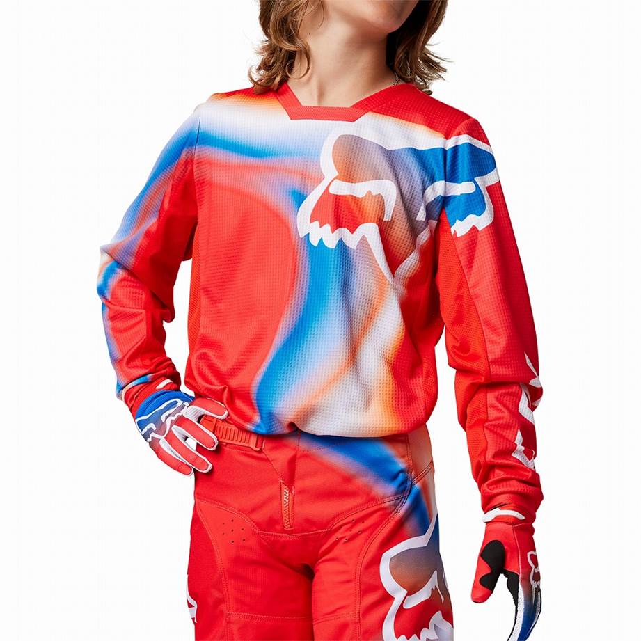 Youth 180 Toxsyk Flo Red Jersey