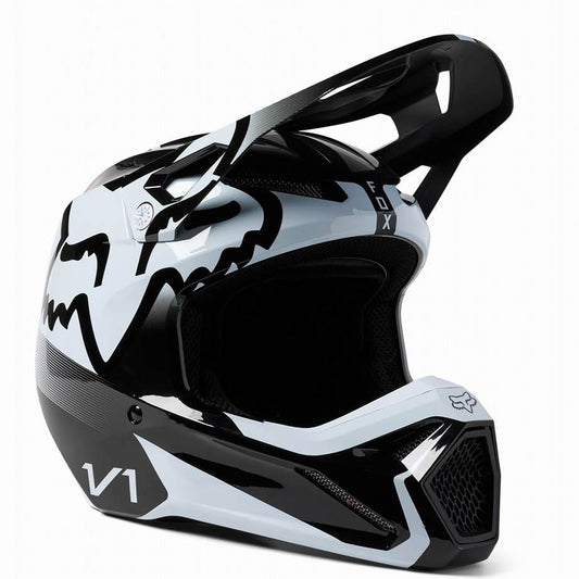 Youth V1 Helmet Reed Black/White