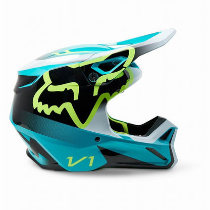 Youth V1 Helmet Raed Teal
