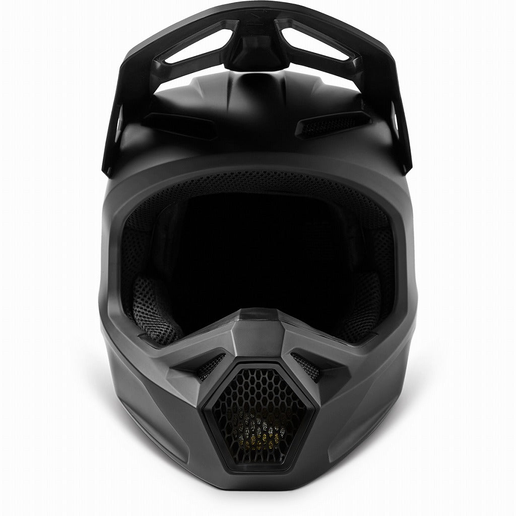 ユース V1ヘルメット マットブラック