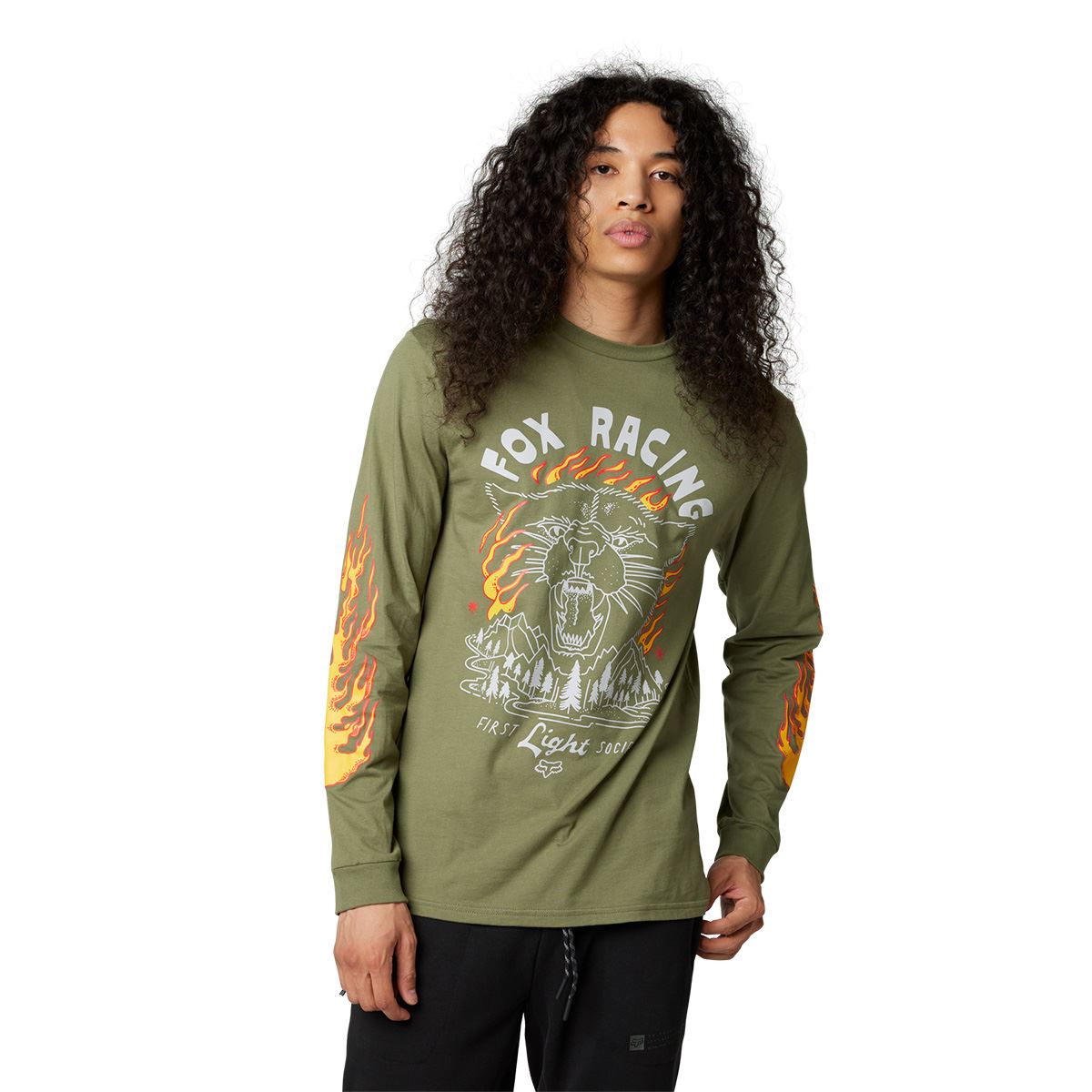 パーカーボス プレミアムロングスリーブTシャツ アーミー