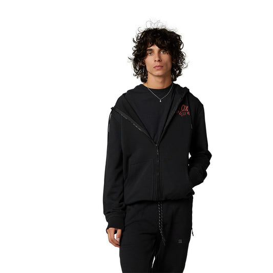 No Contest Zip Hoodie Black
