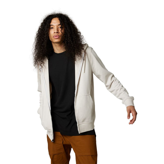 NO CONTEST Zip Hoodie Vintage White