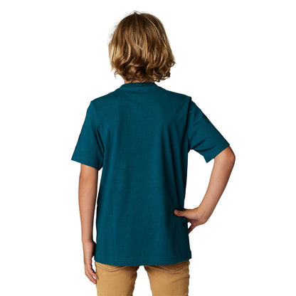 トキシック Tシャツ ヒーサー/マウイブルー ユース