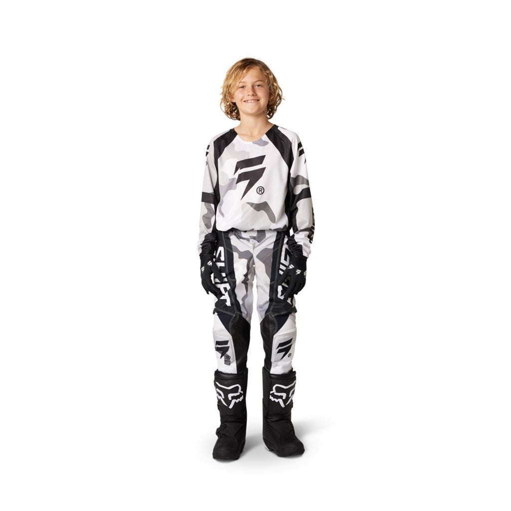 ユース ホワイトレーベル パンツ ポズン ホワイトカモ