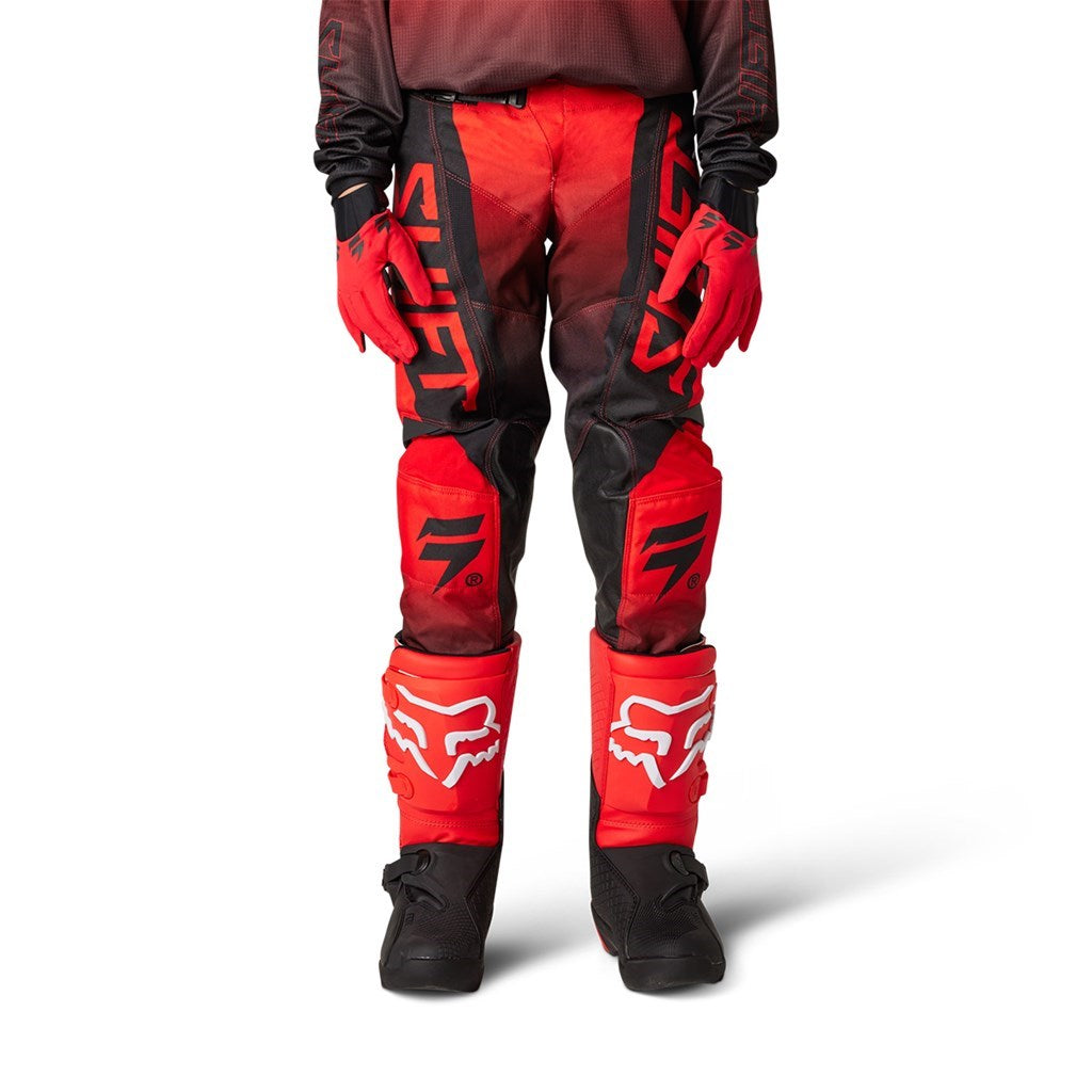 ユース ホワイトレーベル パンツ ポズン フローレッド