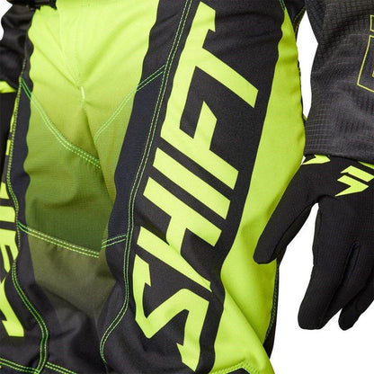 ユース ホワイトレーベル パンツ ポズン フローイエロー