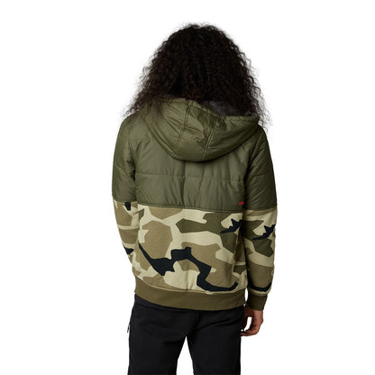 RINDON SASQUATCH FLEECE OLIVE CAMO