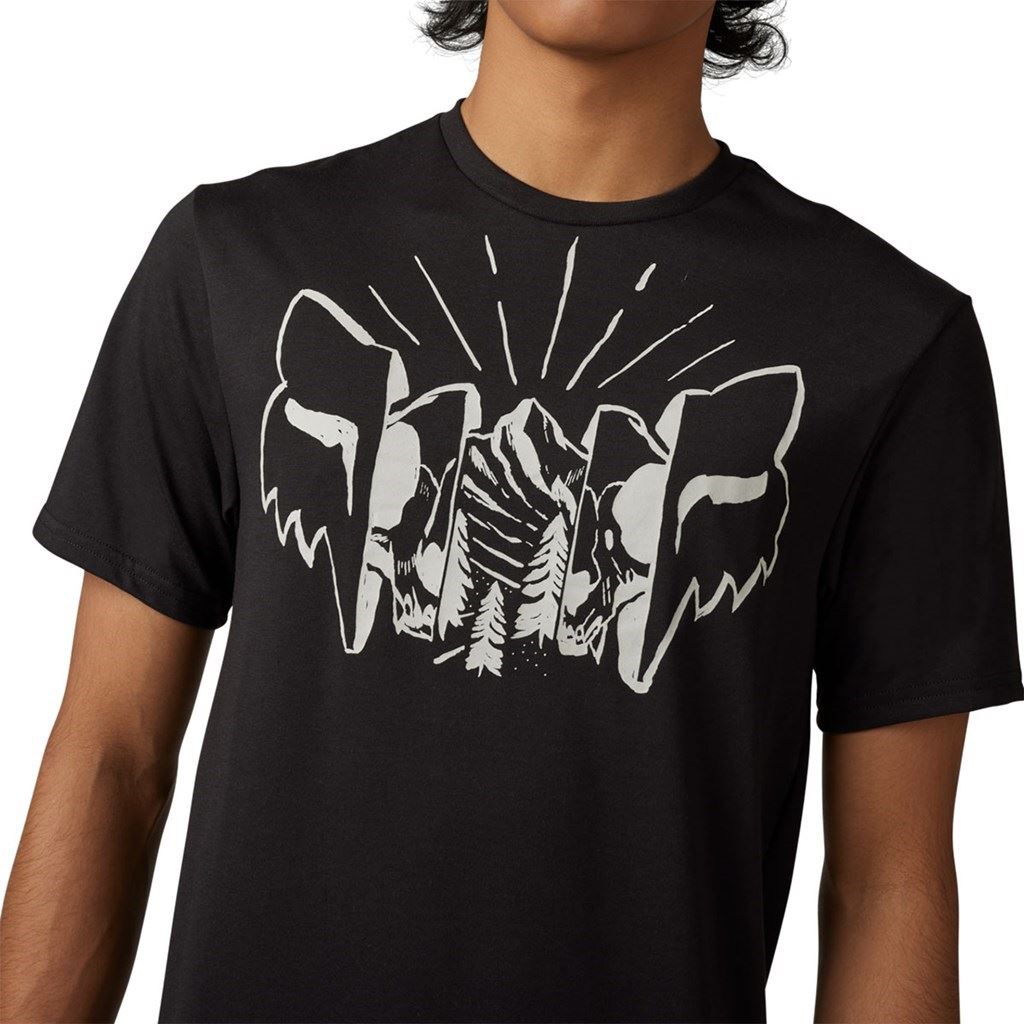 フォーマット テックTシャツ ブラック