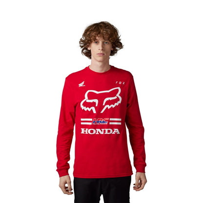 ホンダ ロングスリーブTシャツ フレイムレッド