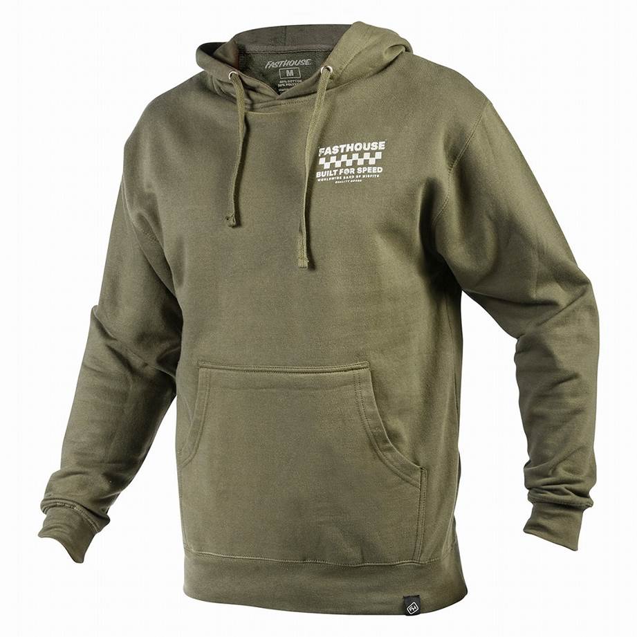 Blackbeard Hoodie Military Green