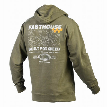 Blackbeard Hoodie Military Green