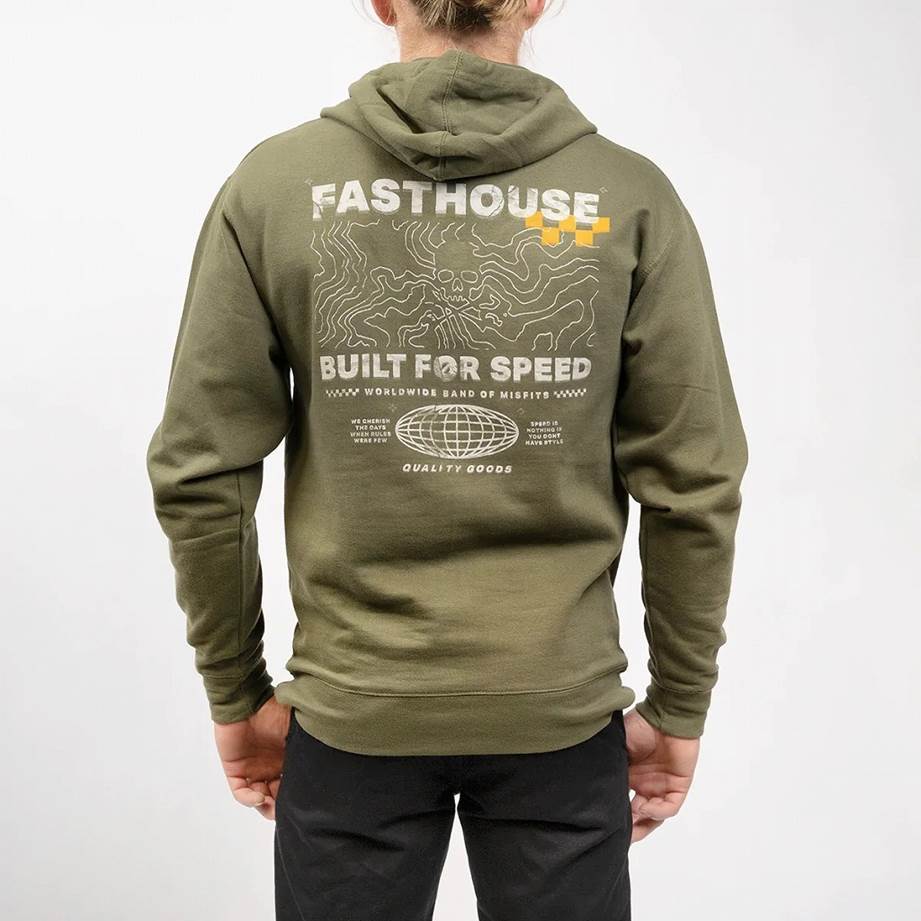 Blackbeard Hoodie Military Green