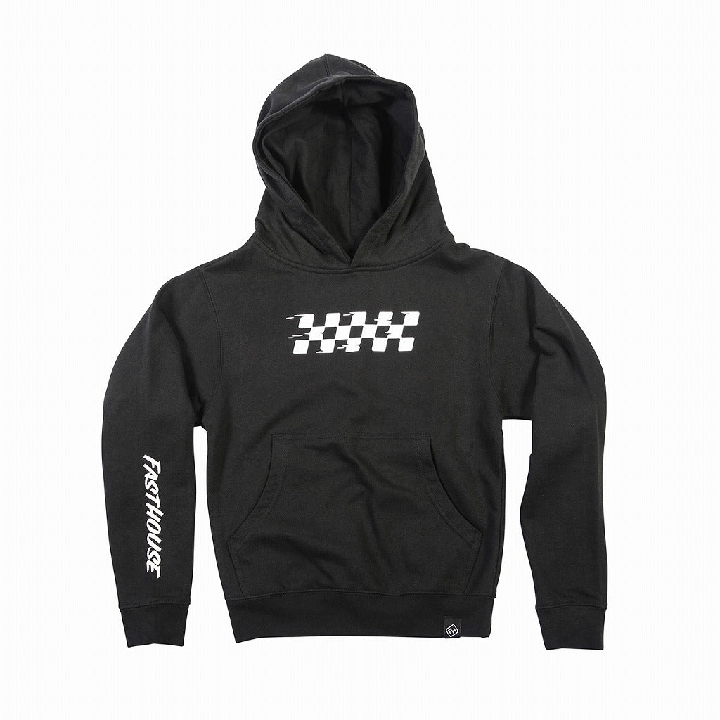 Youth Vortex Pullover Hoodie Black