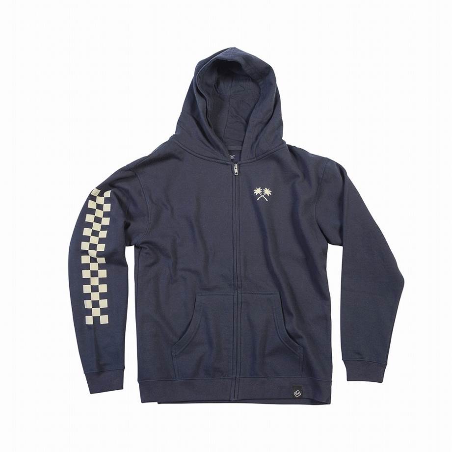 Youth Haven Zip-Up Hoodie Navy