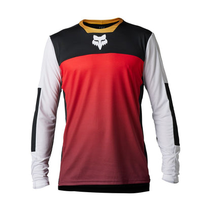 Defend Long Sleeve Jersey Aurora Black/White