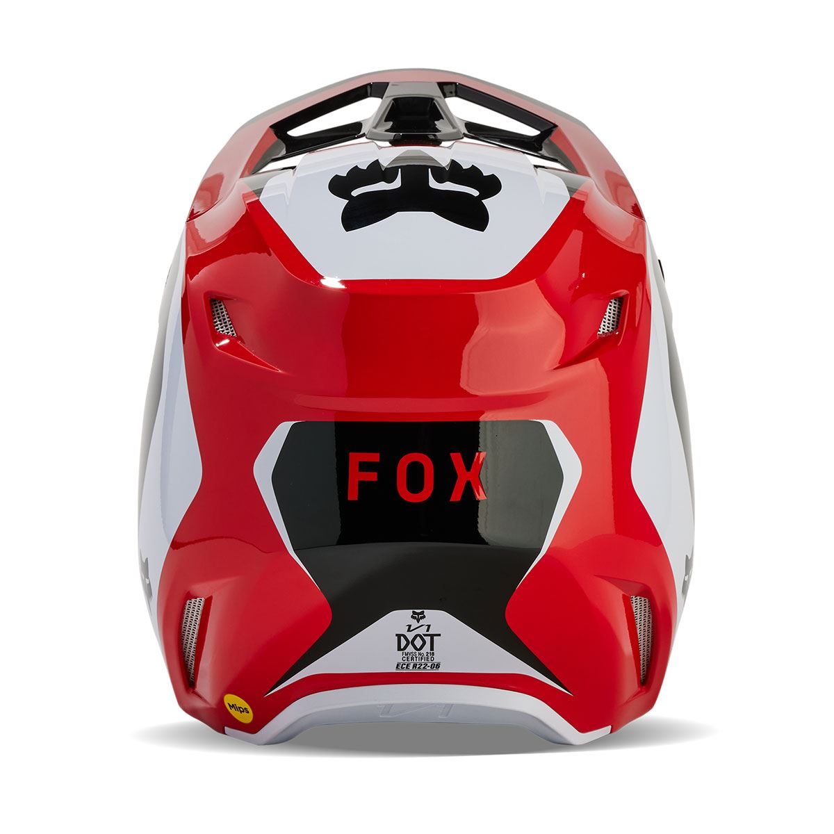 V1 Helmet Nitro Flow Red