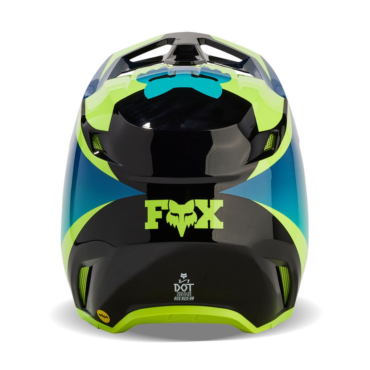 V1 Helmet Streak Black/Yellow
