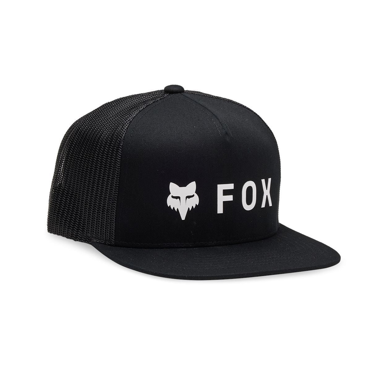 Absolute Mesh Snapback Hat Black OS