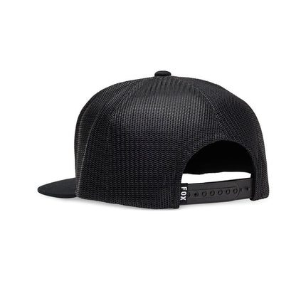 Absolute Mesh Snapback Hat Black OS