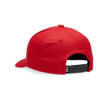 FOX Youth Legacy 110 Snapback Hat Flow Red