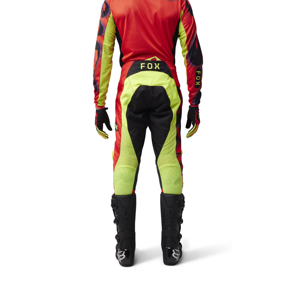 FOX 180パンツ エモーション フローレッド