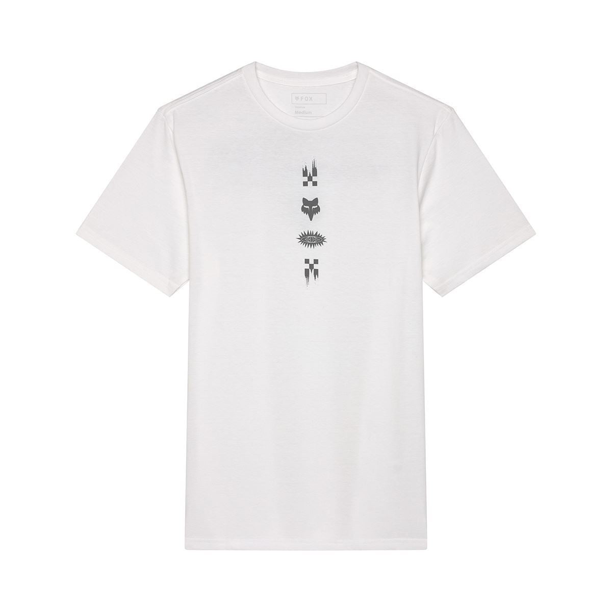 チェッカード プレミアムTシャツ オプティックホワイト