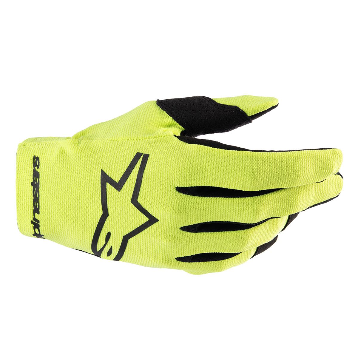 Radar Gloves Yellow Flo/Black