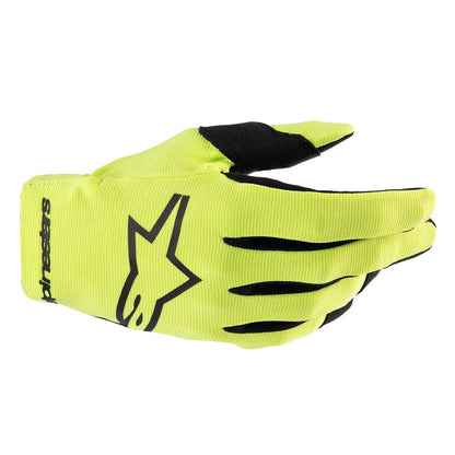 Radar Gloves Yellow Flo/Black