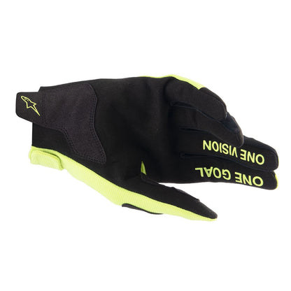 Radar Gloves Yellow Flo/Black
