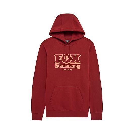 FOX Banner Hoodie Rust