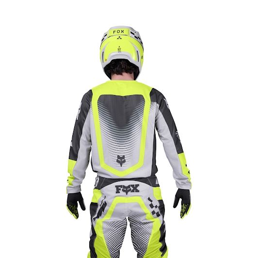 FOX 180 JSY KOREKT GRY/YEL