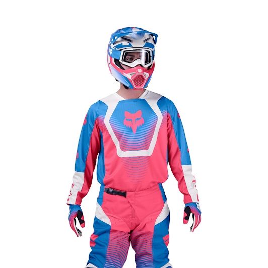 FOX 180 JSY Collect Blue/Pink