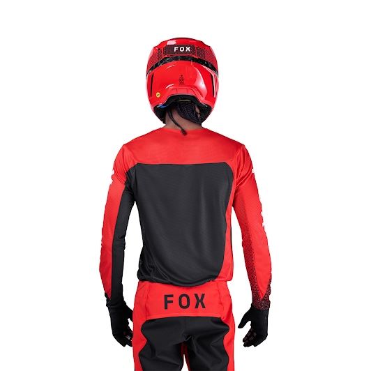 FOX フレックスエアージャージ フラクチャー フローレッド