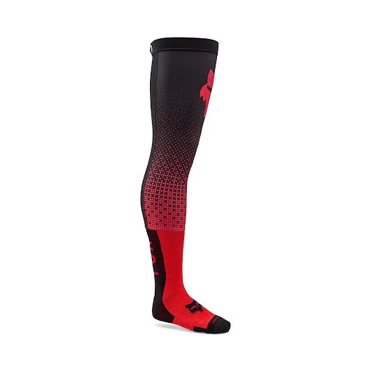 FOX Knee Brace Socks Flexair Fracture Flo Red