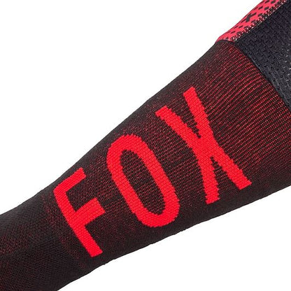 FOX Knee Brace Socks Flexair Fracture Flo Red