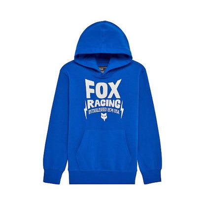 FOX ユース フーディー ボルト ブルー