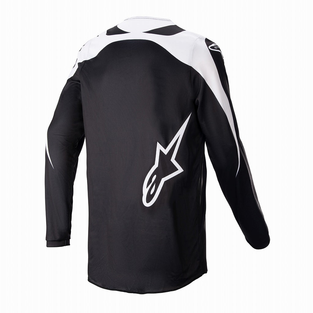 Fluid Narin Jersey Black/White Long Sleeve
