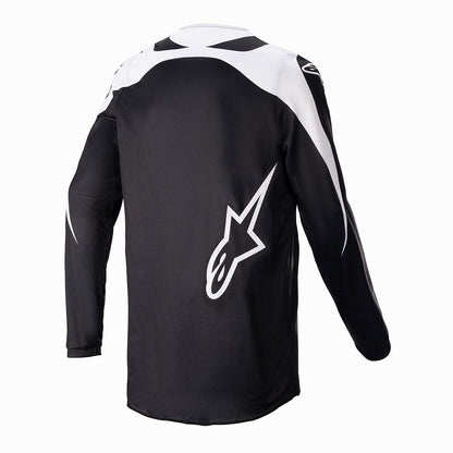 Fluid Narin Jersey Black/White Long Sleeve