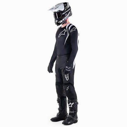 Fluid Narin Jersey Black/White Long Sleeve