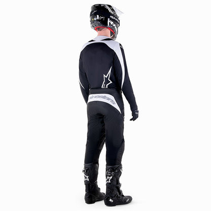 Fluid Narin Jersey Black/White Long Sleeve